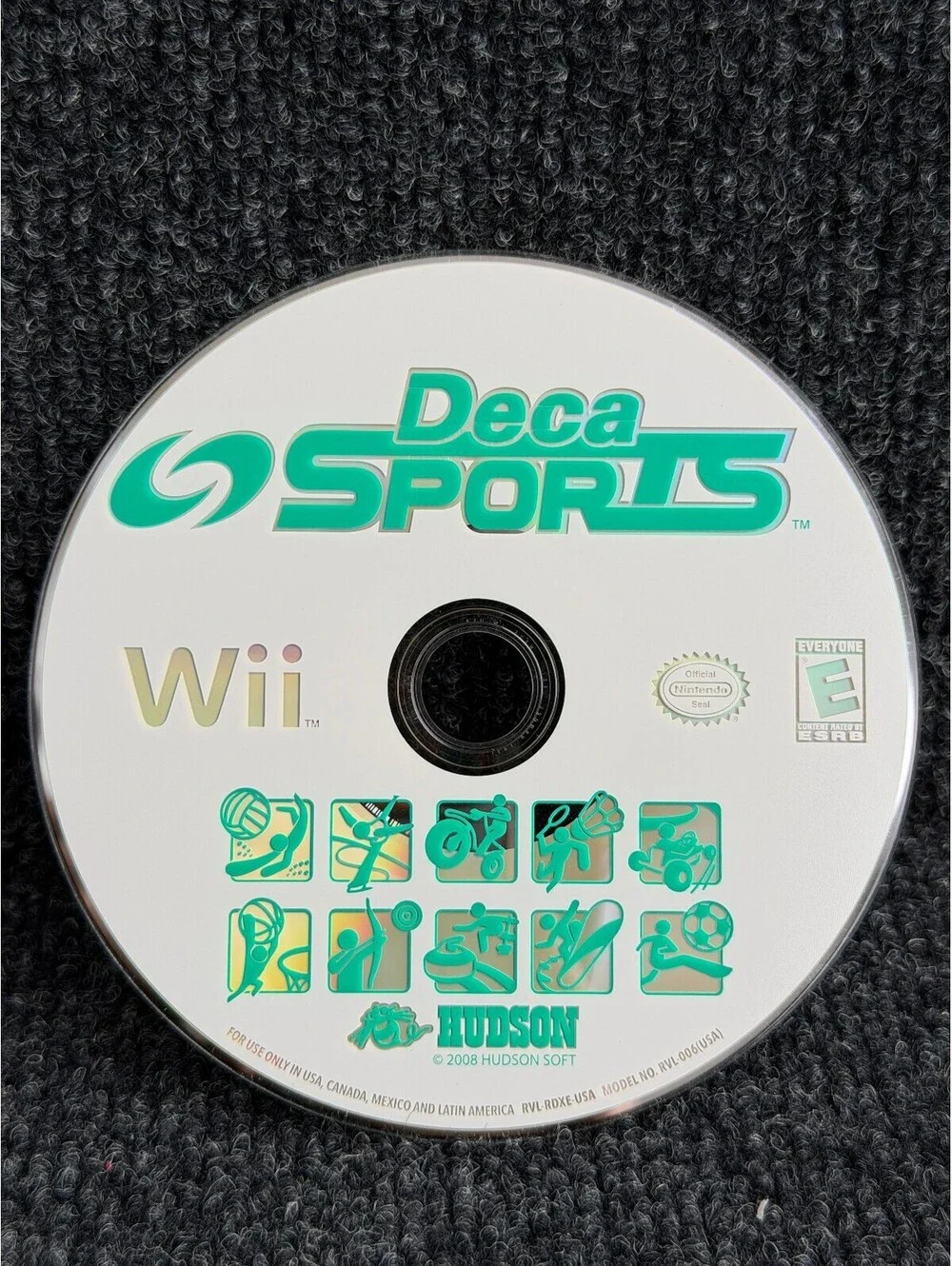 Deca Sports Nintendo Wii Disc Only Tested Works Sports Game